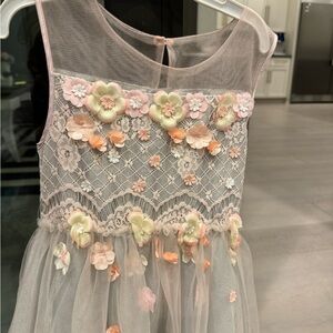 Monsoon girl formal  tulle  dress size 9